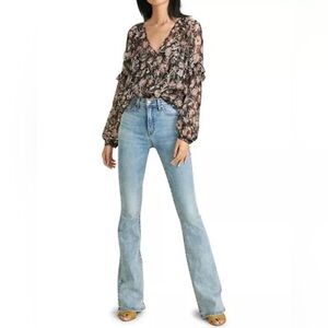 NWT Veronica Beard Skinny Flare Jeans